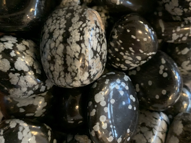 Obsidian Snowflake